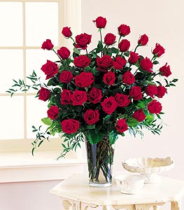 Three Dozen Red Roses 